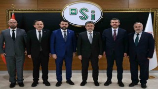 Karabük heyeti Bakan Kacır ve Bakan Yumaklı ile görüştü