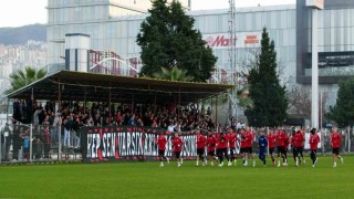 Karadeniz derbisi öncesi Samsunspora taraftar desteği