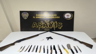 Karamanda aranan 11 kişi tutuklandı