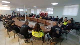 Karasuda lise öğrencilerine polislik mesleği anlatıldı