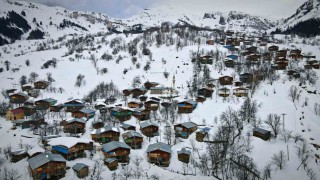 Karlar altındaki doğal yaşam Maden köyünde sanatla buluştu