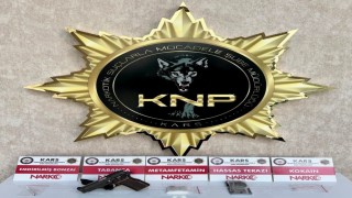 Karsta aparta uyuşturucu operasyonu