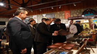 Kastamonuda ahşap sanatıyla yapılan ürünlere yoğun ilgi