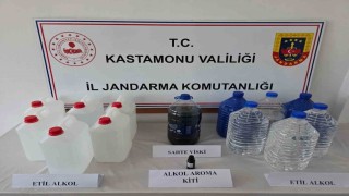 Kastamonuda kaçak içki operasyonu: 12 gözaltı