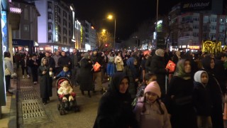 Kastamonuda yüzlerce vatandaş Ramazanı dualarla karşıladı