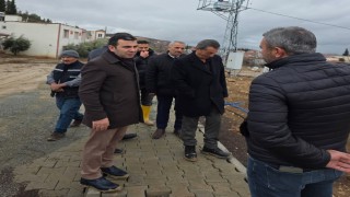 Kaymakam Algın, köylerde incelemelerde bulundu
