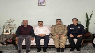 Kaymakam Bulut, Çakmaklı ailesinin iftar sofrasına misafir oldu