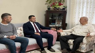 Kaymakam Uzanın ilk ziyareti şehit ailesi oldu