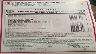 Kayseride berber ücretlerine zam
