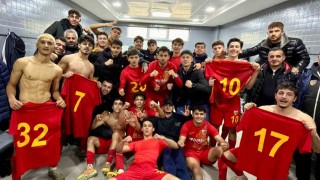 Kayserispor U19 PAF takımı geriden gelerek kazandı