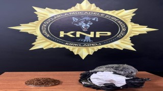 Kırklarelinde 450 gram bonzai ele geçirildi: 1 kişi tutuklandı