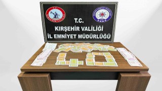 Kırşehirde kumar operasyonu: 5 kişiye 58 bin TL ceza