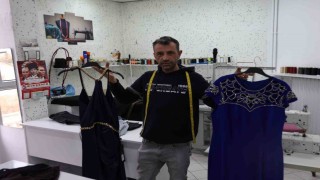 Kırşehirde, terzilerde özel dikim talebi arttı