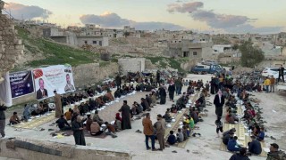 Konya Büyükşehir, Suriyede iftar sofraları kuruyor