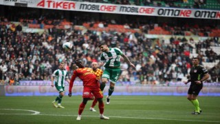 Konyaspor ile Göztepe 14. randevuda