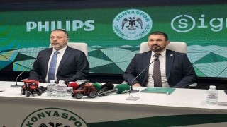 Konyasporun stadyumunda aydınlatma sistemleri yenileniyor