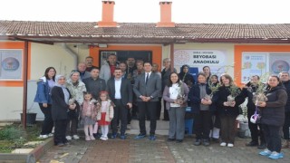 Köyceğiz Beyobası Anaokulunda zeytin yetiştiriciliği eğitimi ve fidan dağıtımı