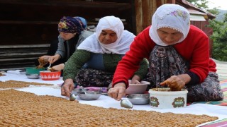 Köyde  üretilen keş adeta bir  enerji deposu