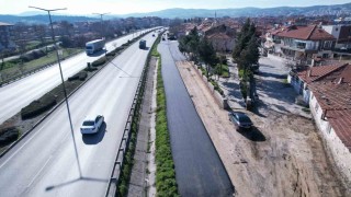 Kulada ulaşım konforu için 8 bin tonluk asfalt çalışması