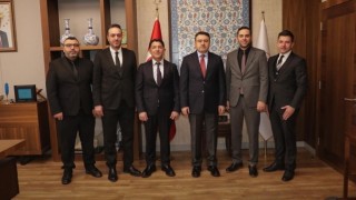 Kütahya Galatasaraylılar Derneğinden kamu kurumlarına nezaket ziyareti