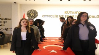 Kütahya Gençlik ve Spor İl Müdürlüğünde asli kadroya geçiş ve yemin töreni