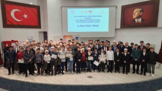 Kütahyada din öğretimi yarışmaları il finali ödül töreni düzenlendi