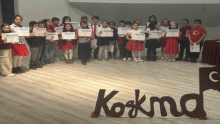 Kütahyada ilkokul öğrencilerine yönelik İstiklâl Marşını Ezberden Okuma Yarışması düzenlendi