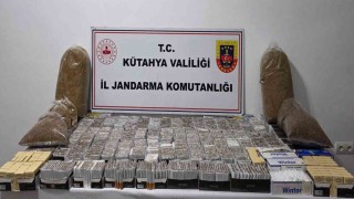 Kütahyada jandarmadan kaçakçılık operasyonu