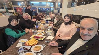Kütahyada sanatçılar iftarda buluştu
