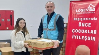 LÖSEV’den Osmaniye’ye Et Desteği