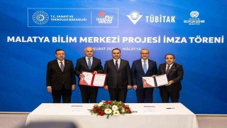 Malatya Bilim Merkezi projesi için imzalar atıldı