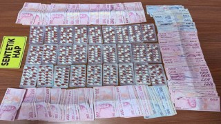 Malatyada 457 adet sentetik ecza hap ve 234 gram uyuşturucu madde ele geçirildi