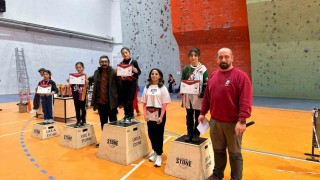 Malatyada okul sporları tırmanış yarışmaları tamamlandı