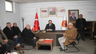 Malazgirt Kaymakamı Bayramdan muhtarlara ziyaret