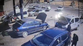 Mardinde tuhaf olay: El frenini çekmeyi unuttu, araç anayola çıktı