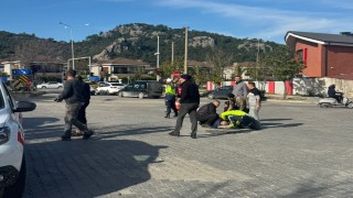 Marmariste otomobil yayaya çarptı, sürücü gözaltına alındı