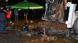 MASKİden Manisa altyapısında gece mesaisi
