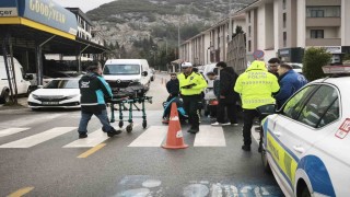 Menteşede trafik kazası:1 yaralı