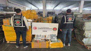 Mersinde 1,5 milyar lira değerinde 116 bin kaçak kol saati ele geçirildi