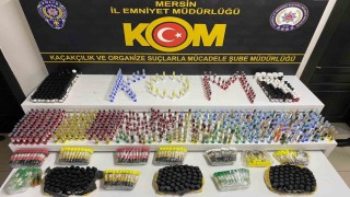 Mersinde depoya baskın binlerce litre kaçak alkol ele geçirildi: 1 tutuklama