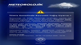 Meteorolojiden Bingöl için kuvvetli yağış uyarısı