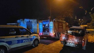 Metruk binadaki yangın korkuttu
