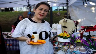 ‘Meydan Kadınların dayanışma pazarı doldu taştı