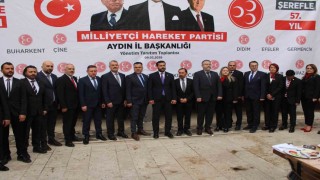 MHP Aydında yeni yönetim tanıtıldı