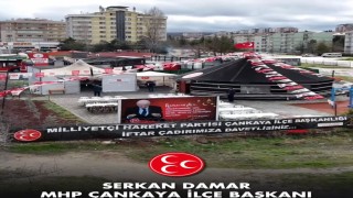 MHP Çankaya İlçe Başkanlığı 8inci yılında iftar programlarına devam ediyor