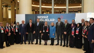 Millet Kütüphanesinde Gazze temalı filografi sergisi açıldı