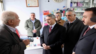 Milletvekili Alkayış, Çelikhanda incelemelerde bulundu