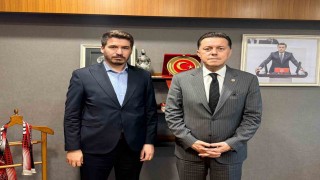 Milletvekili Hatipoğlu, AK Parti Odunpazarı Başkanı Bandırmayı TBMMnde ağırladı