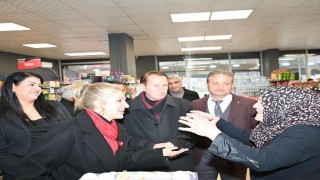 Milletvekili Ölmeztopraktan ‘KOP Boykot Markete ziyaret