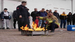 Minikler acil durum ve müdahale yöntemlerini öğrendi